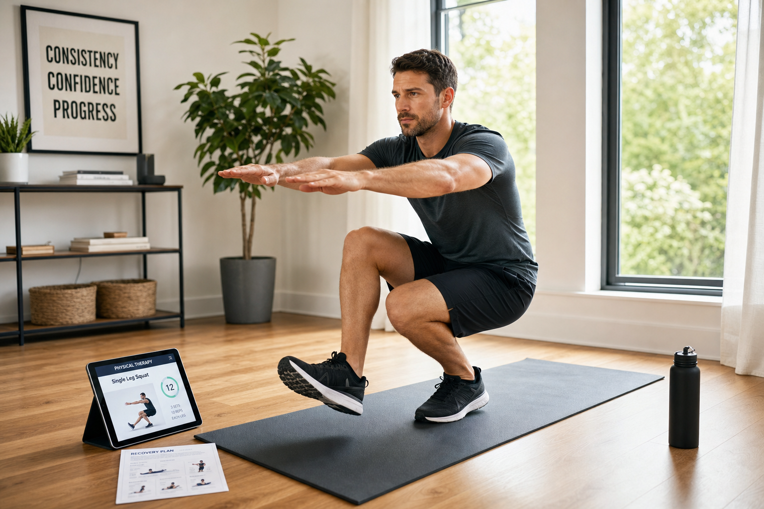 Custom home exercise program